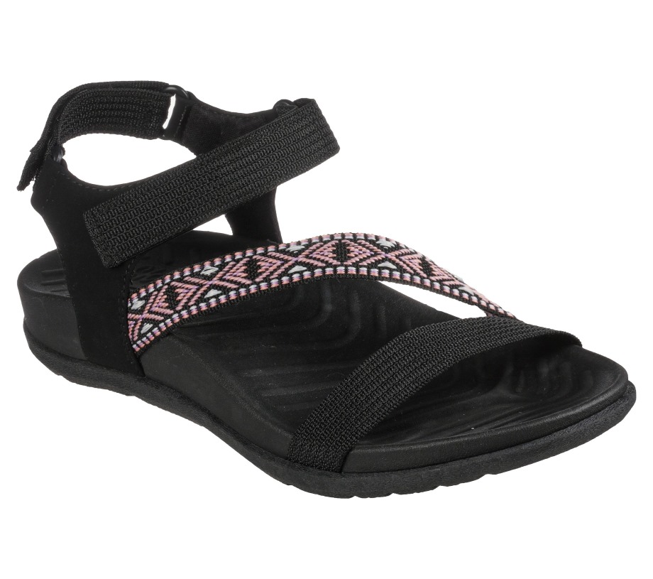 Skechers Reggae-Lite Beachy Sunrise Black Light Pink