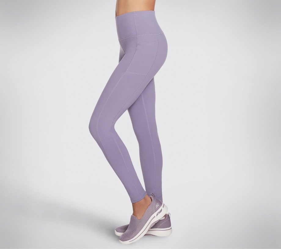 Apparel GOWALK HW Legging Skechers Gray Purple
