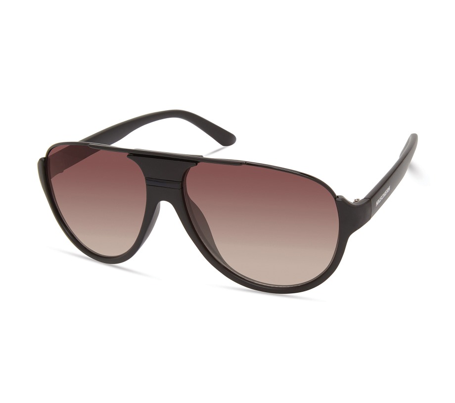 Skechers Modified Aviator Sunglasses Black