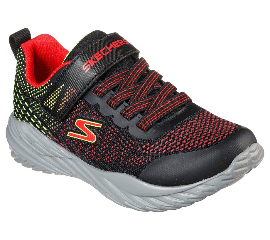 Nitro Sprint Karvo Black Red Skechers