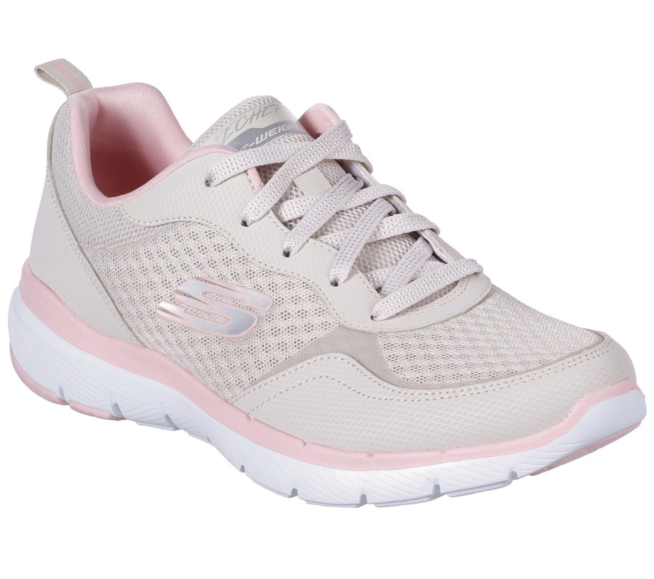 Flex Appeal 3.0 Go Forward Skechers Natural Pink