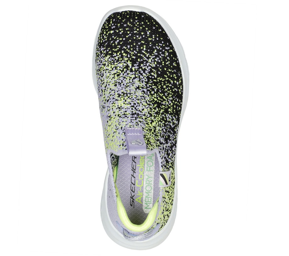 Ultra Flex 3.0 Splendid Spots Black Yellow Skechers
