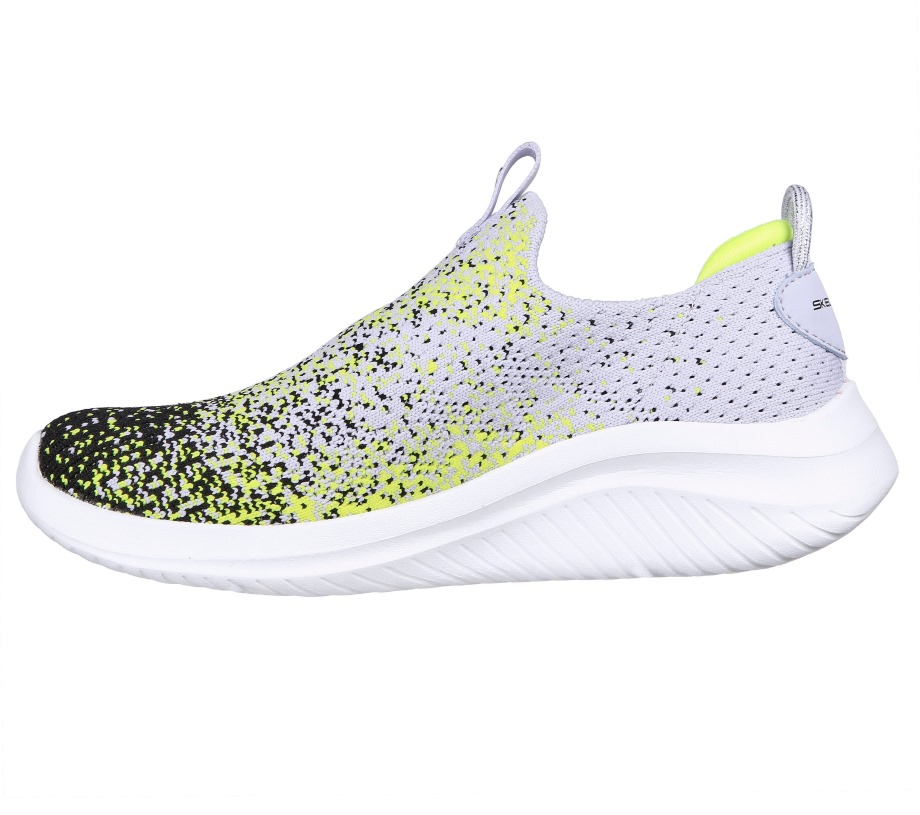 Ultra Flex 3.0 Splendid Spots Black Yellow Skechers