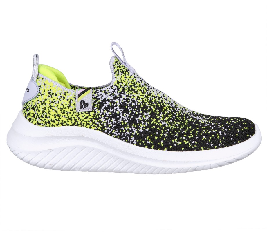 Ultra Flex 3.0 Splendid Spots Black Yellow Skechers