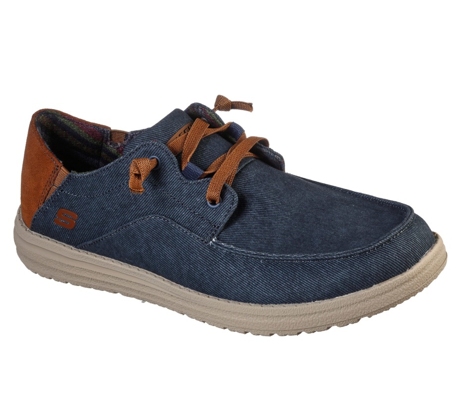 Skechers Relaxed Fit Melson Planon Navy