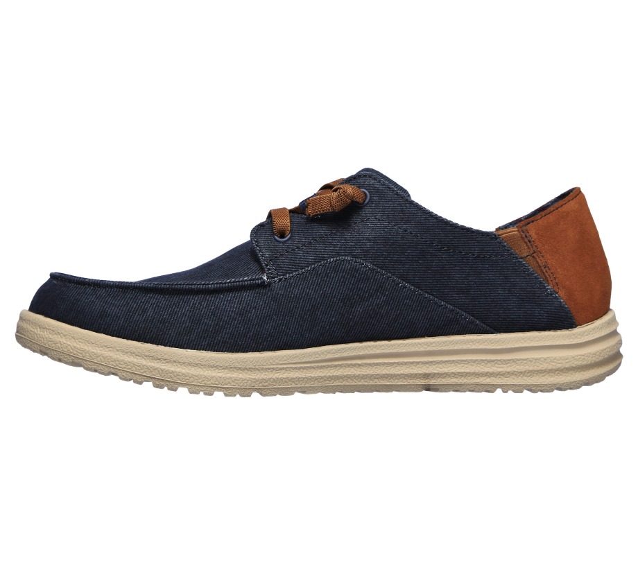 Skechers Relaxed Fit Melson Planon Navy