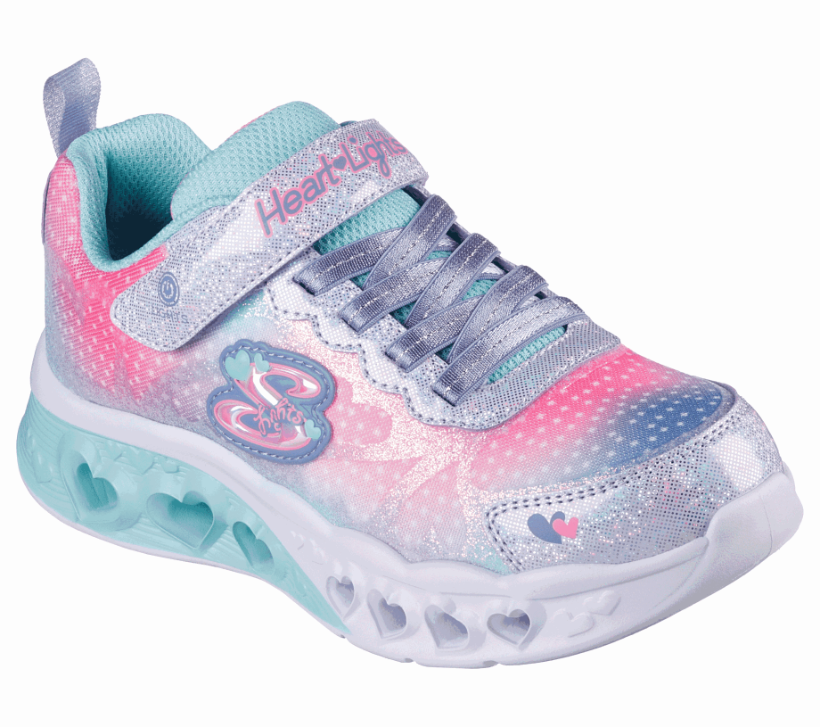 Flutter Heart Lights Simply Love Skechers Lavender