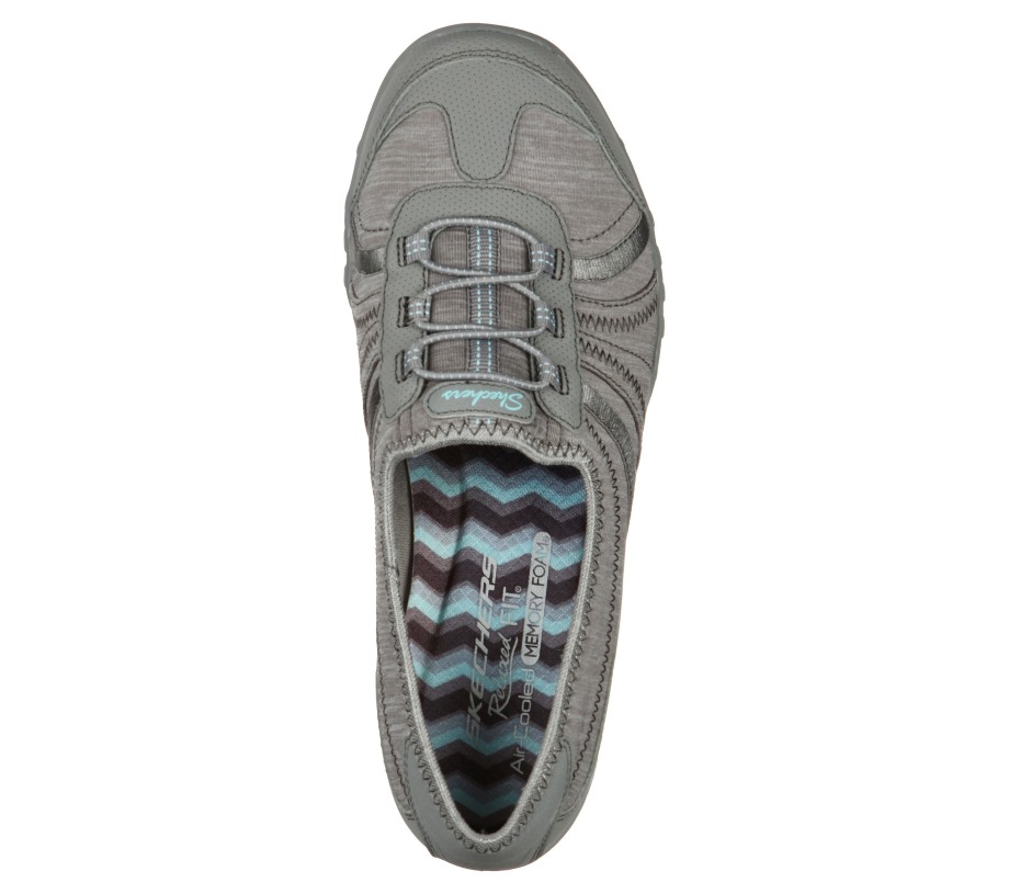 Relaxed Fit Breathe-Easy Proud Moment Gray Skechers