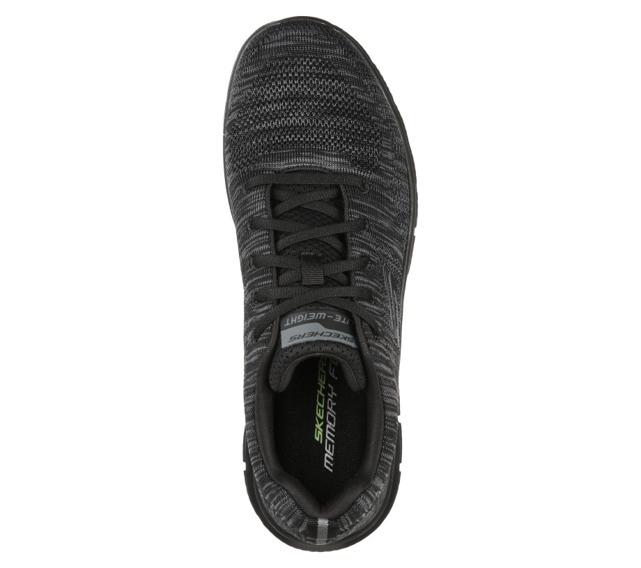 Track Front Runner Black Skechers