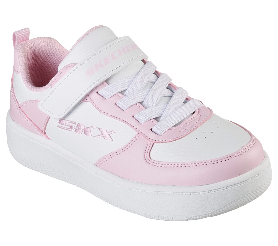 Sport Court 92 Skechers White Pink