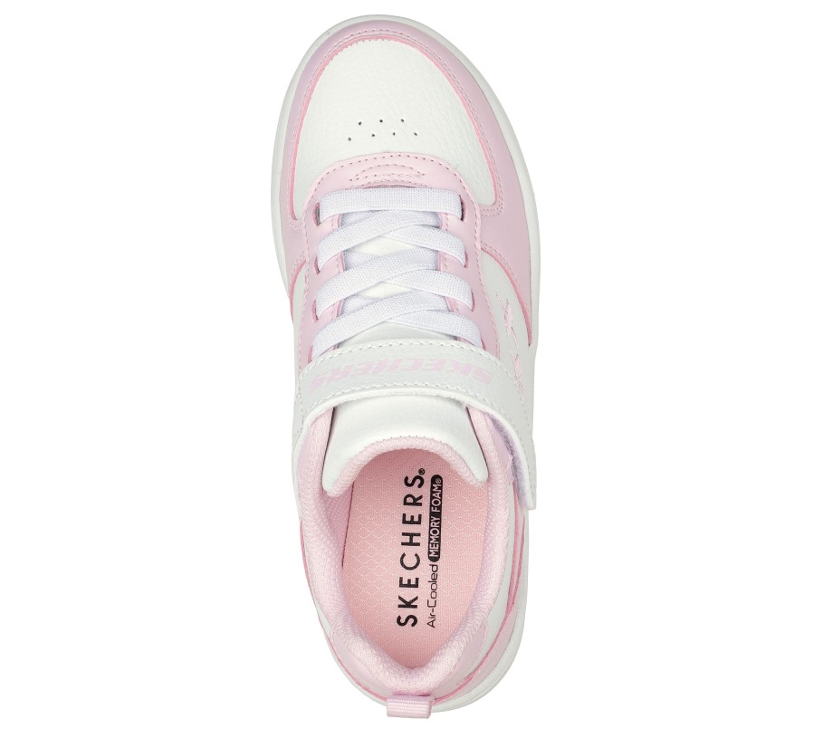 Sport Court 92 Skechers White Pink