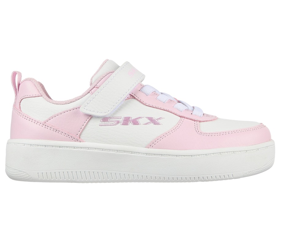 Sport Court 92 Skechers White Pink
