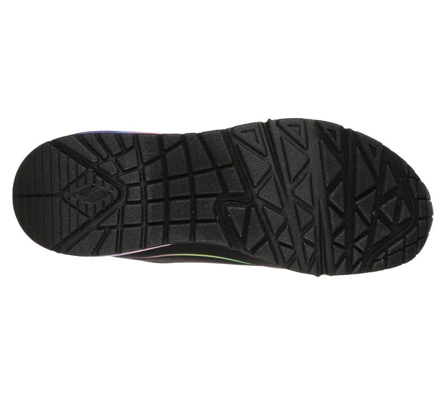 Skechers Uno Pop of Sunshine Black Multi