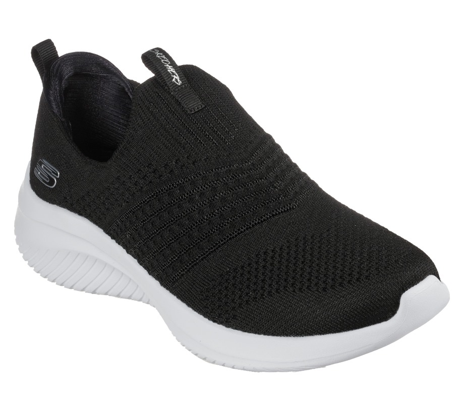 Skechers Ultra Flex 3.0 Classy Charm Black White