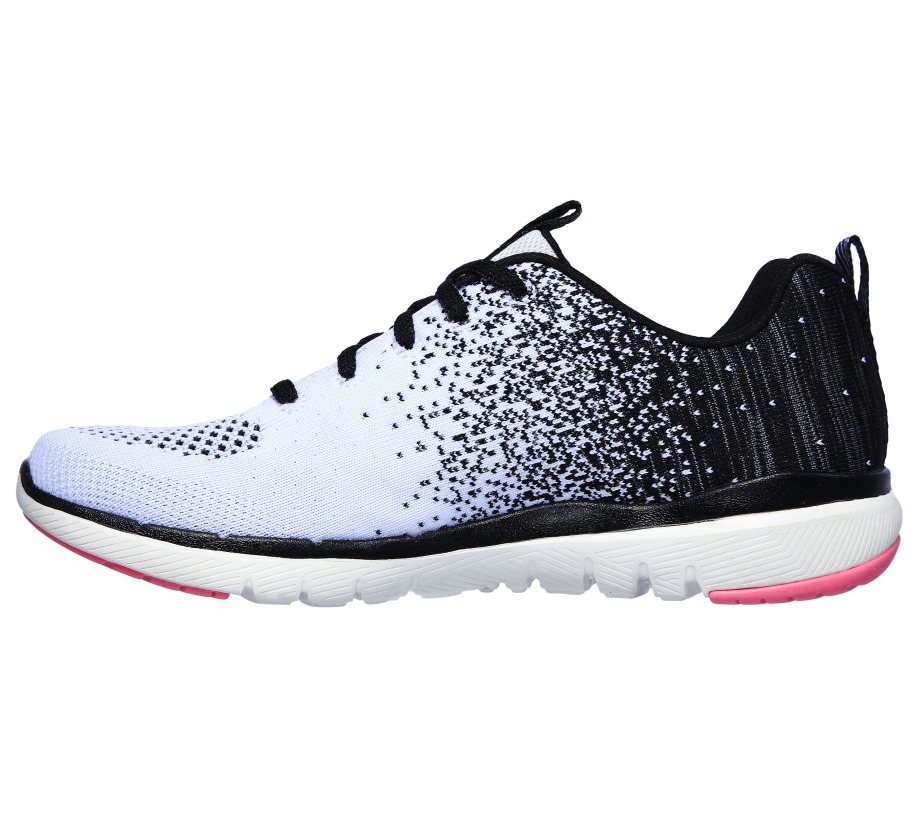 Flex Appeal 3.0 She's Iconic White Black Skechers