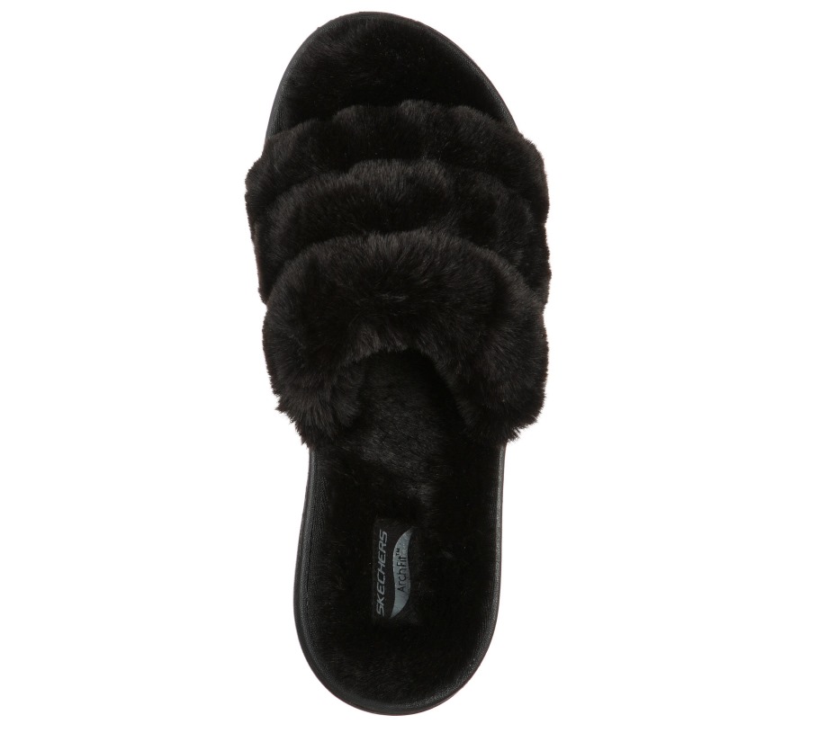 GO Lounge Arch Fit Lounge Unwind Black Skechers
