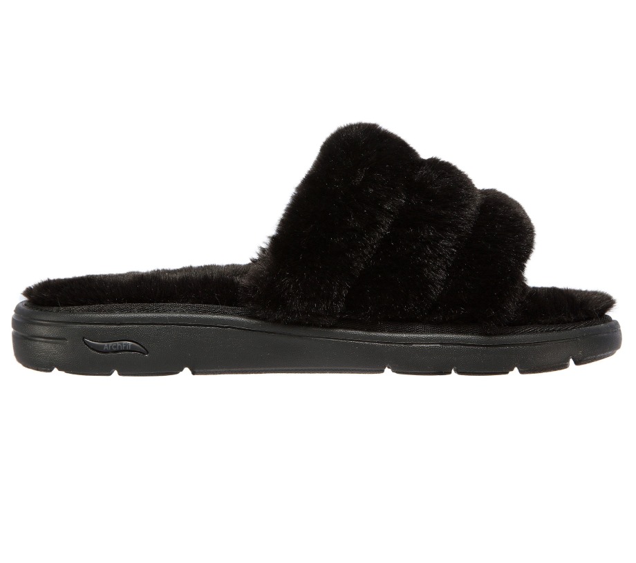GO Lounge Arch Fit Lounge Unwind Black Skechers