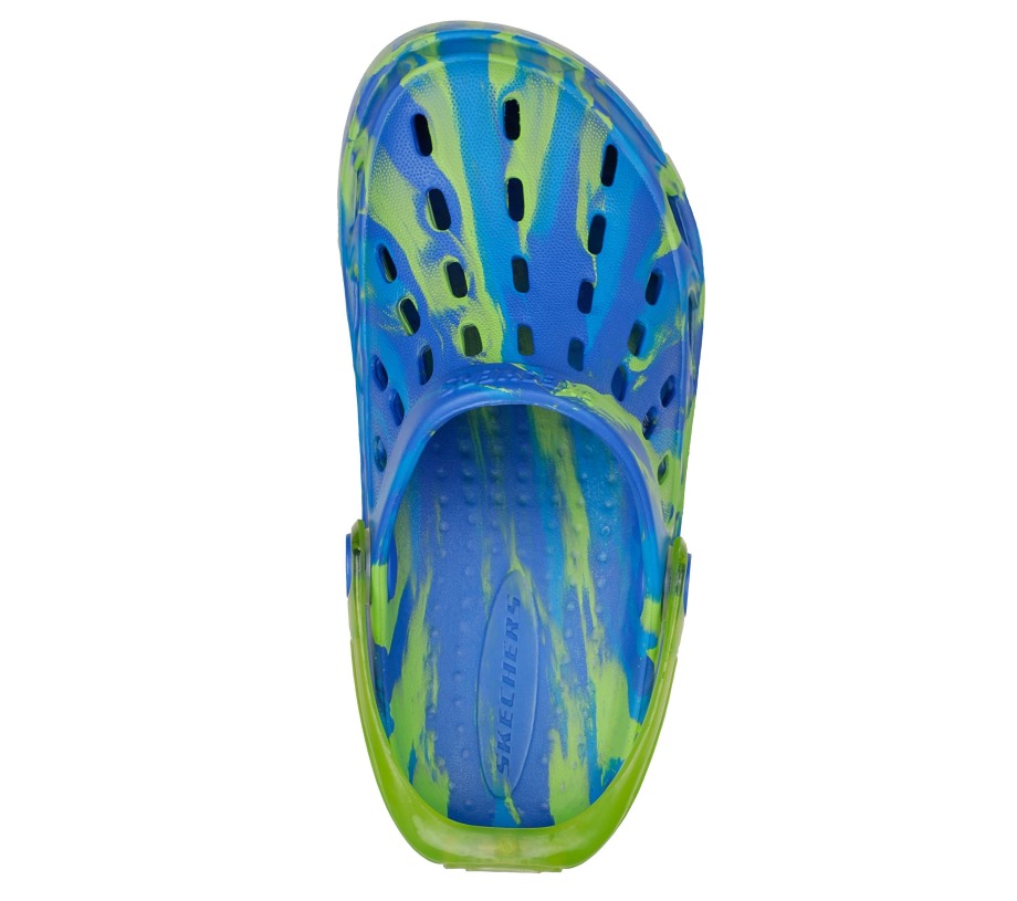 Foamies Swifters Transluminator Blue Lime Skechers
