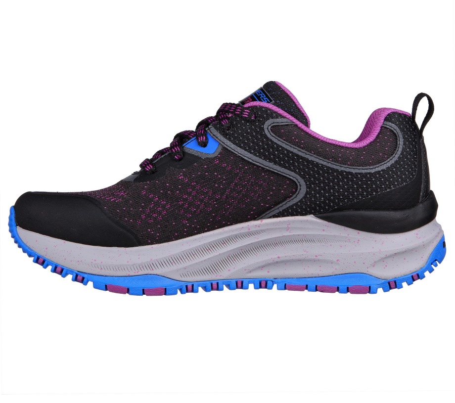 Relaxed Fit  D'Lux Trail Round Trip Black Purple Skechers