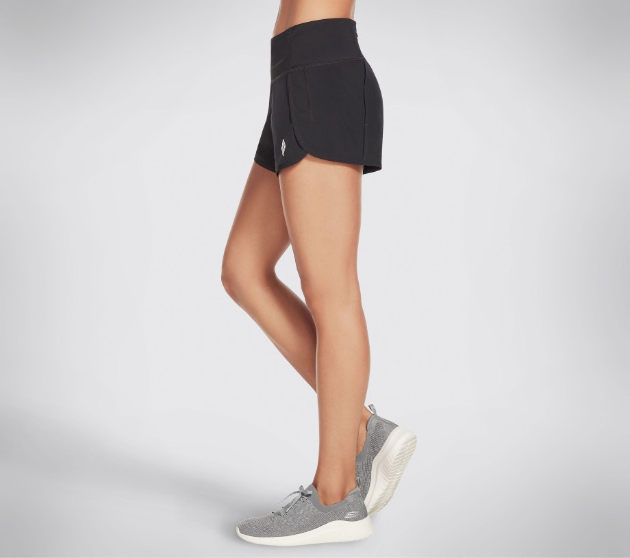 Apparel Going Places Run Short Black Skechers