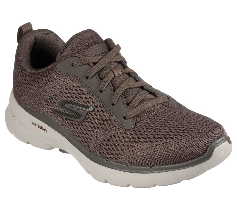 GO WALK 6 Avalo Skechers Taupe