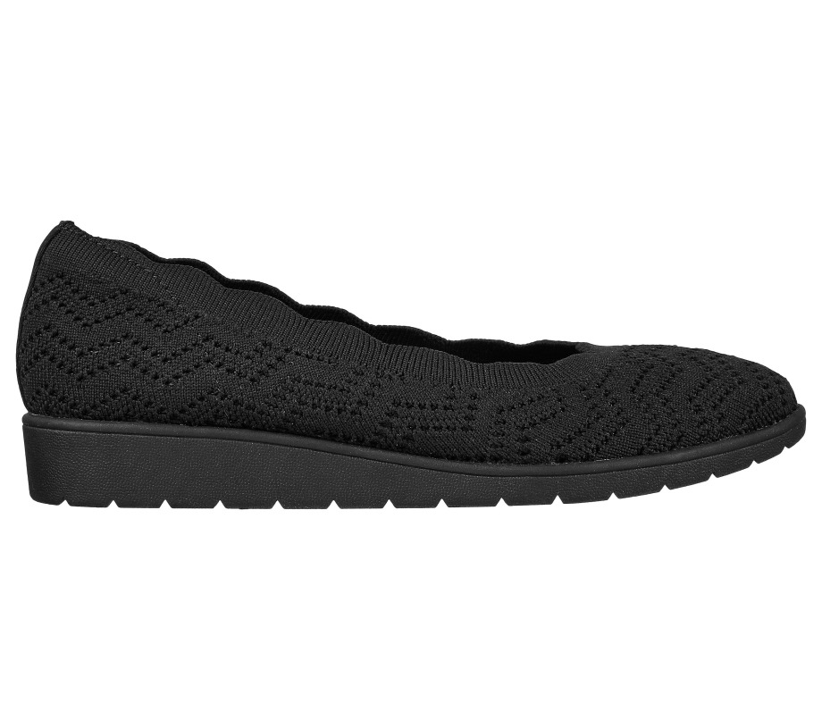 Skechers Cleo Flex Wedge New Days Black