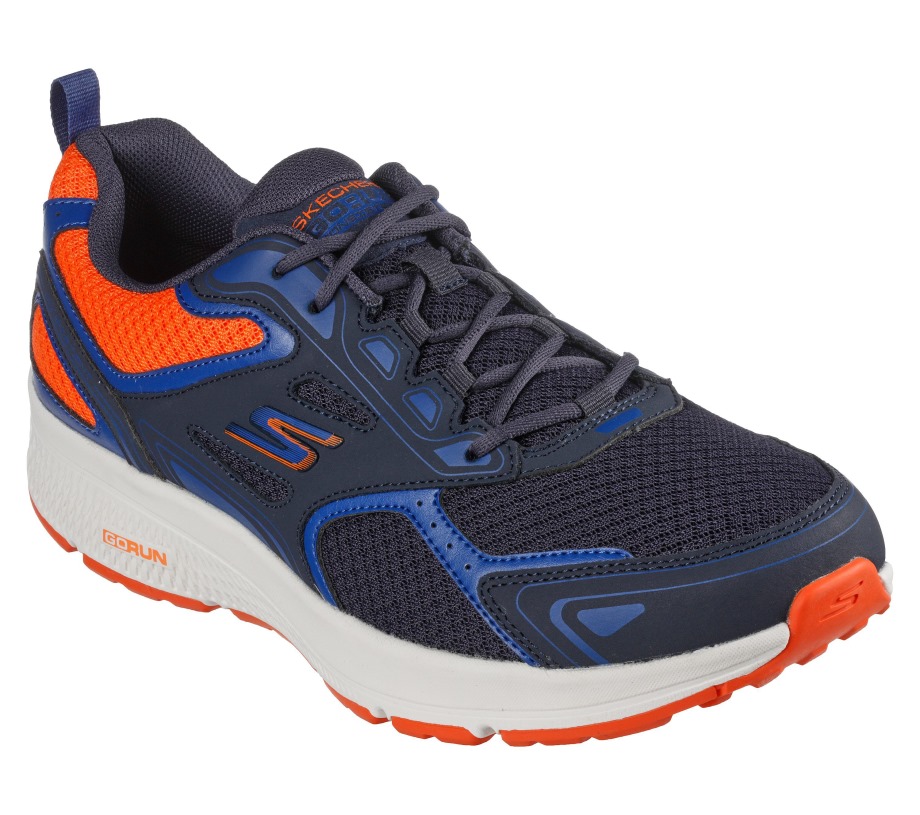 Skechers GOrun Consistent Vestige Navy Orange