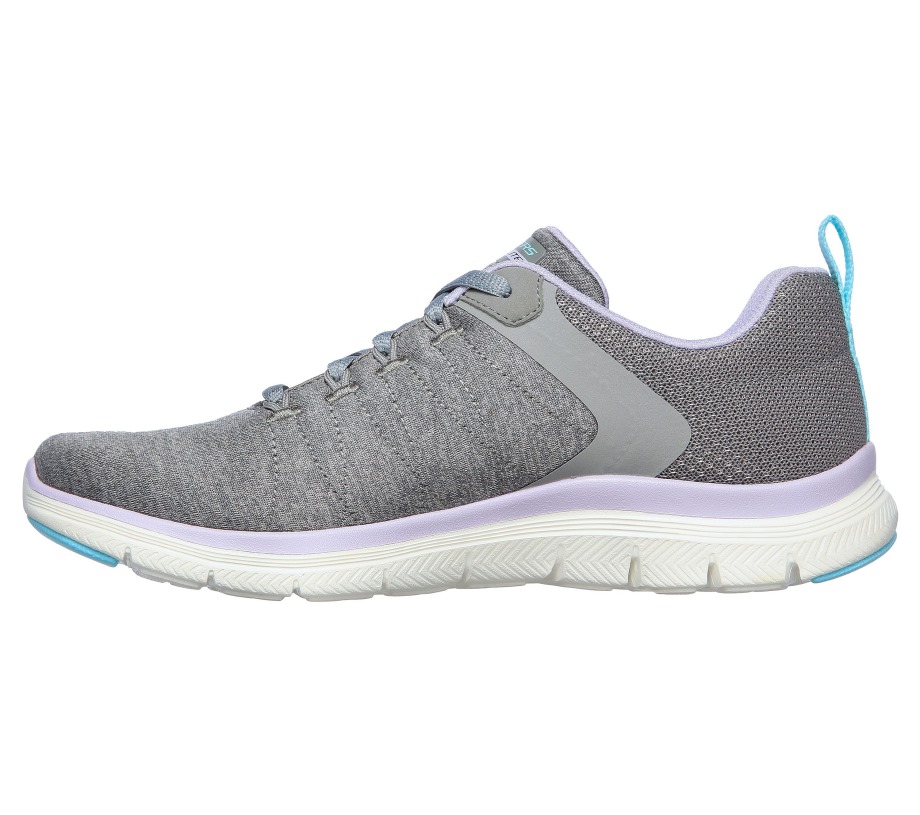 Flex Appeal 4.0 Gray Lavender Skechers