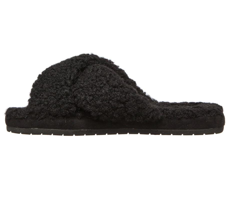 Cozy Slide Skechers Black