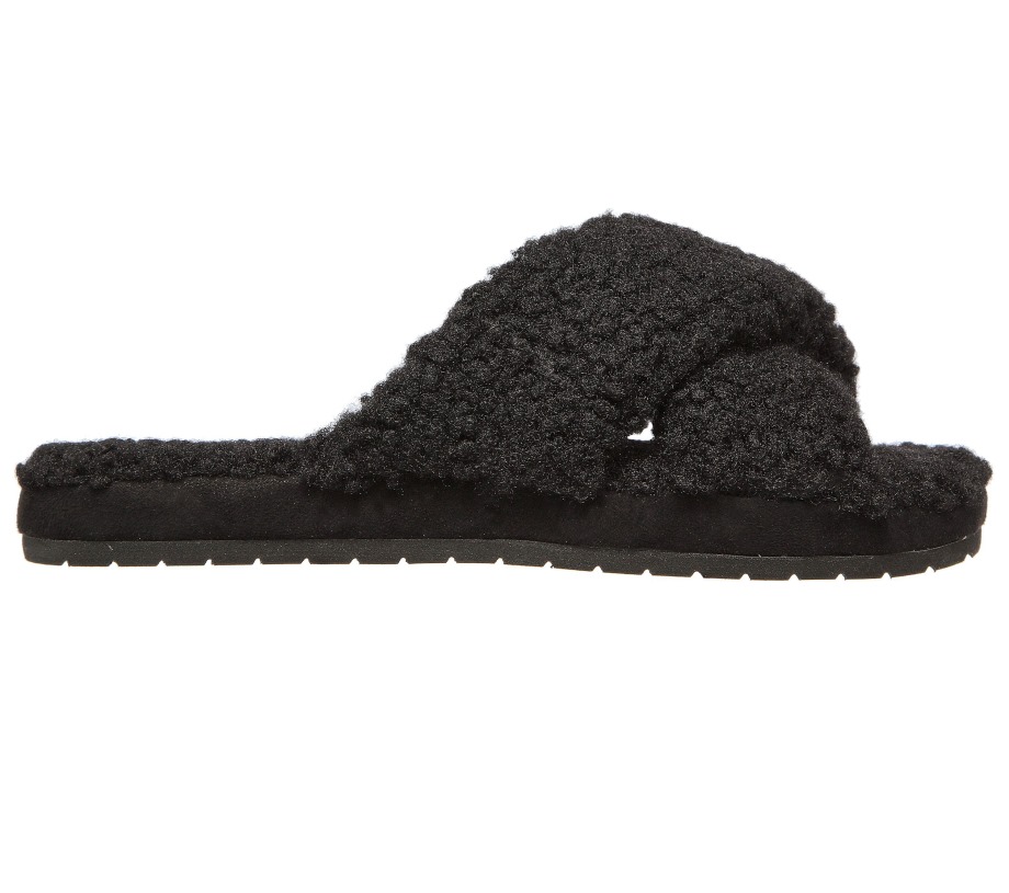 Cozy Slide Skechers Black