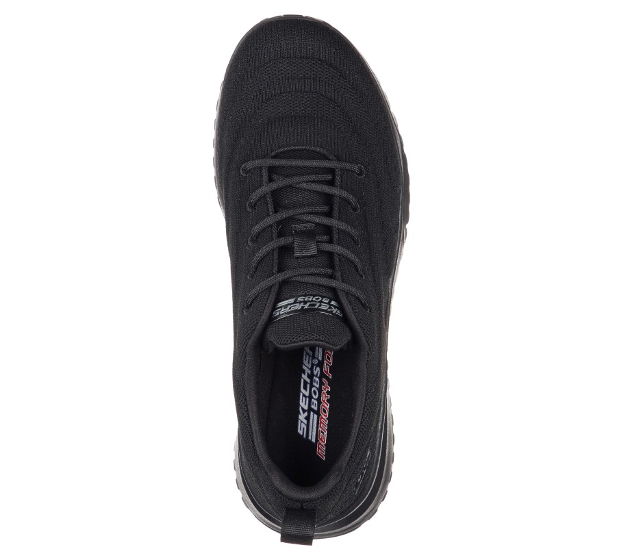 BOBS Sport Squad 3 Color Swatch Black Skechers