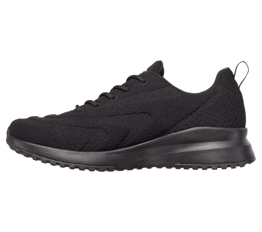 BOBS Sport Squad 3 Color Swatch Black Skechers