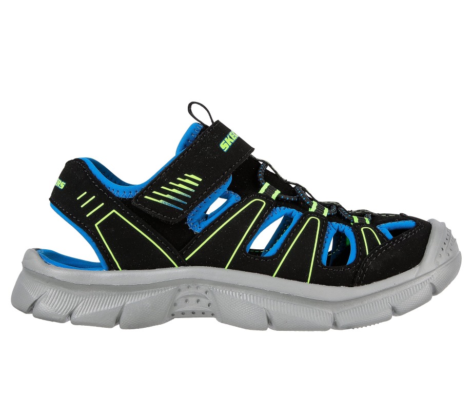 Relix Valder Black Lime Skechers