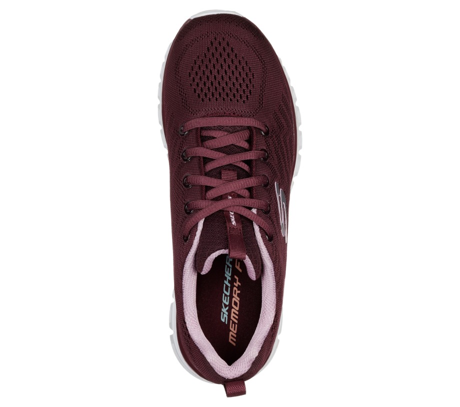 Skechers Graceful Get Connected Wine