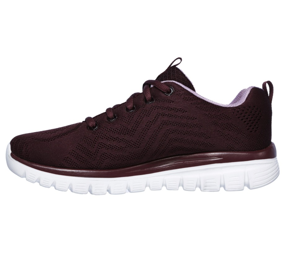 Skechers Graceful Get Connected Wine