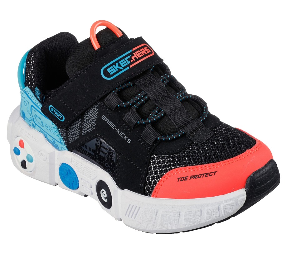 Skechers Game Kicks Gametronix Black Multi