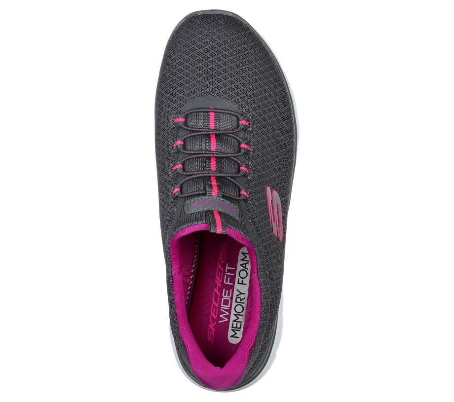 Skechers Summits Charcoal Purple