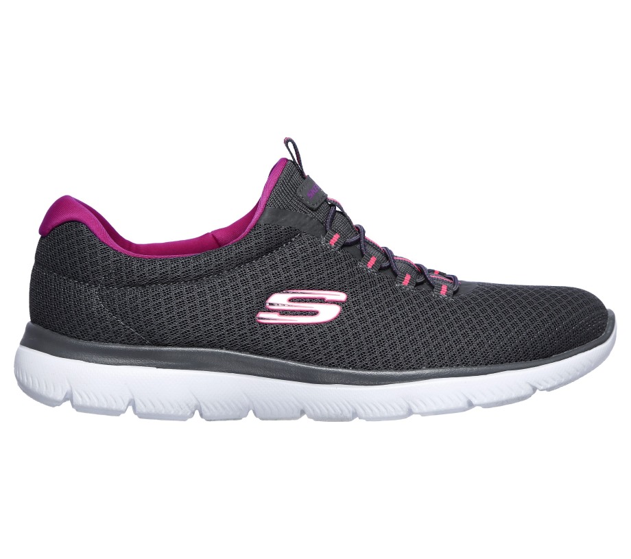 Skechers Summits Charcoal Purple