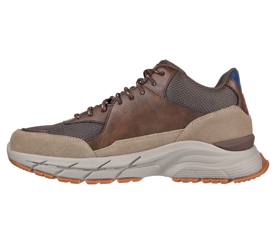 Relaxed Fit Arch Fit Baxter Broddell Chocolate Brown Skechers