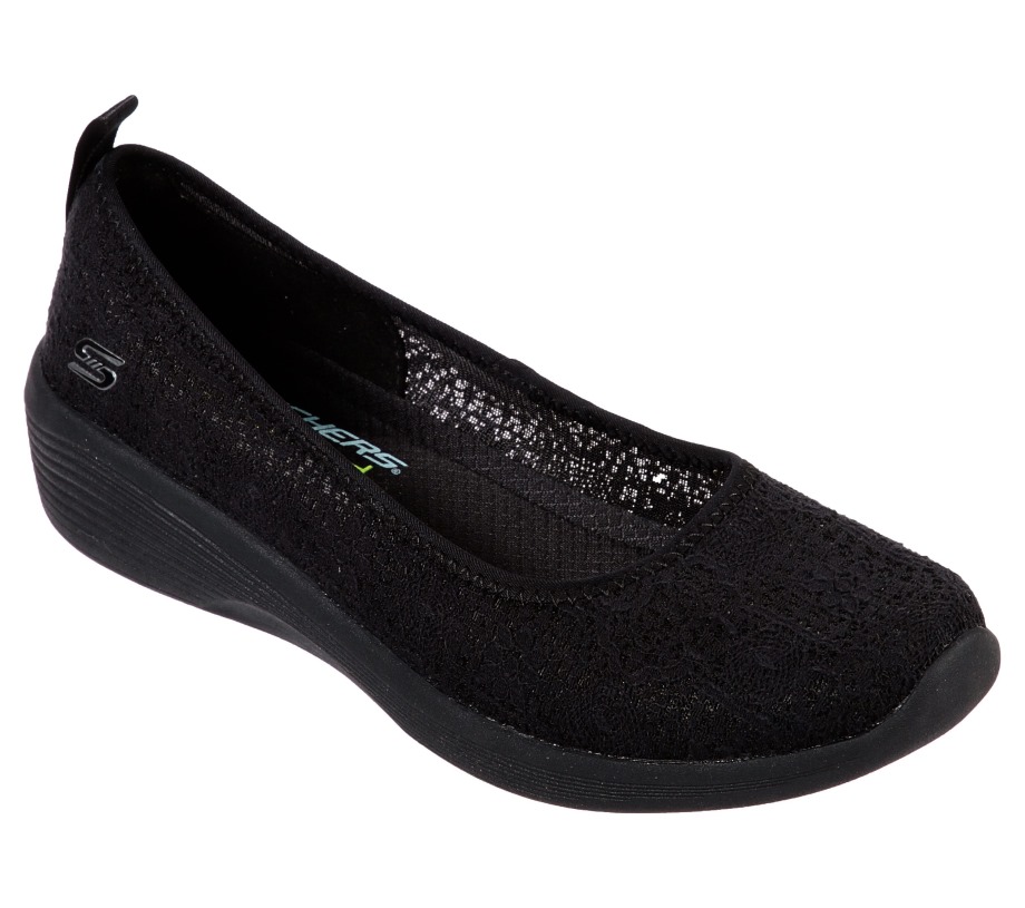 Arya Airy Days Skechers Black