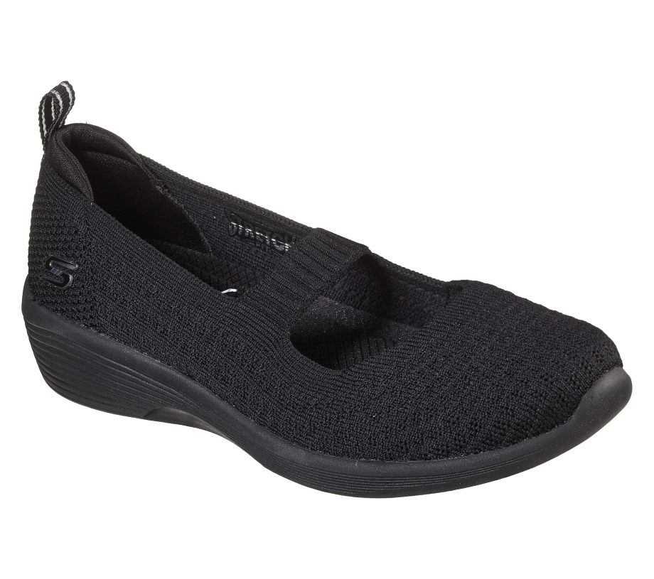 Arya Mellow Idea Black Skechers