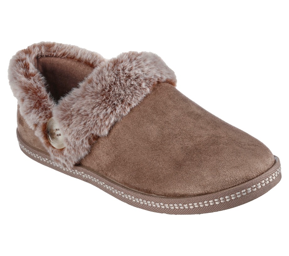 Cozy Campfire Fresh Toast Skechers Dark Taupe