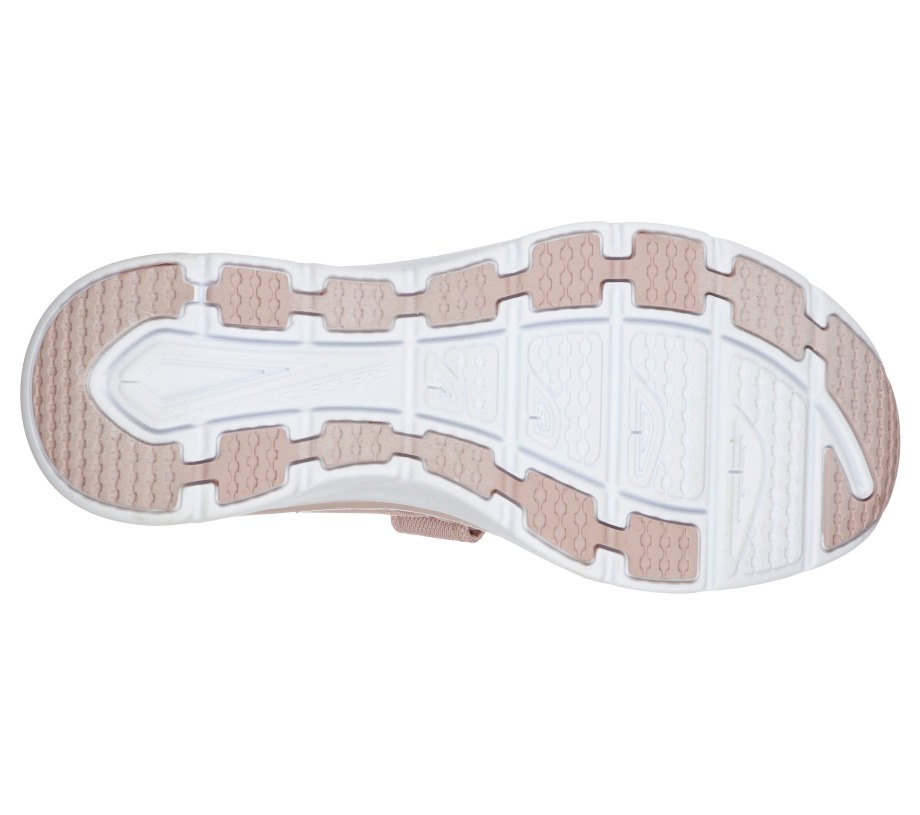 Skechers Relaxed Fit D'Lux Walker New Block Blush Pink