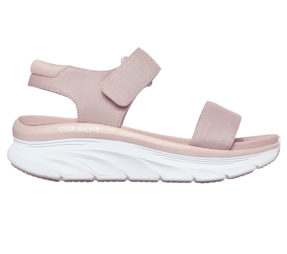 Skechers Relaxed Fit D'Lux Walker New Block Blush Pink