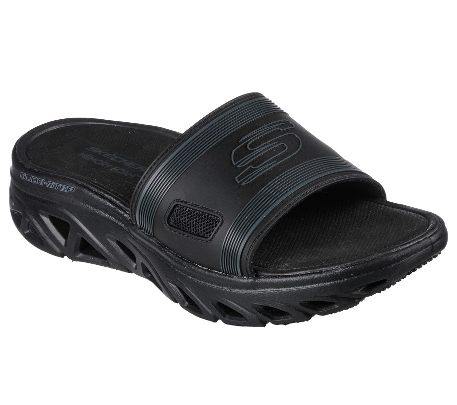 Glide-Step Sport Sandal Skechers Black