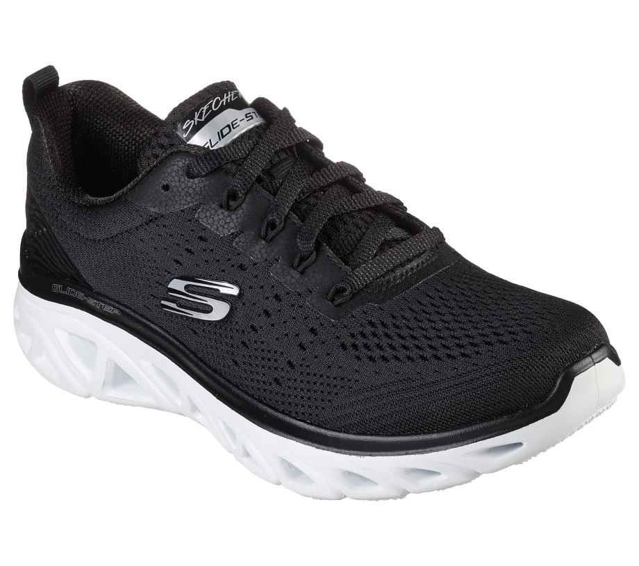 Glide-Step Sport New Facets Black White Skechers