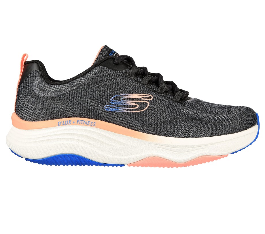 Skechers D'Lux Fitness Black Multi