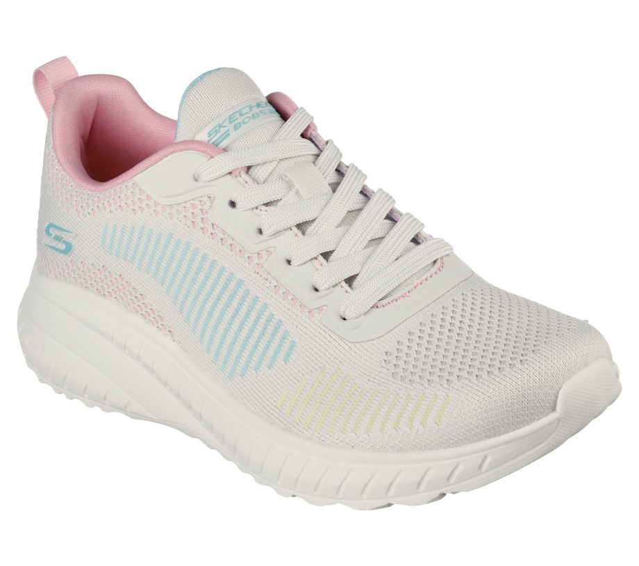 Skechers BOBS Squad Chaos Color Crush White Multi