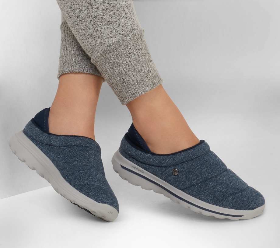 GOwalk Lounge At Ease Navy Skechers