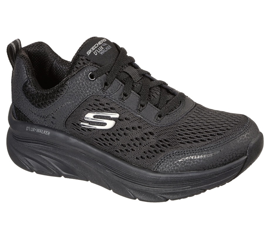 Skechers Relaxed Fit D'Lux Walker Infinite Motion Black